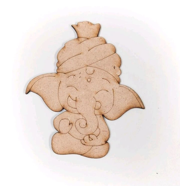 Premark Lord Ganesha Cute Cutout 