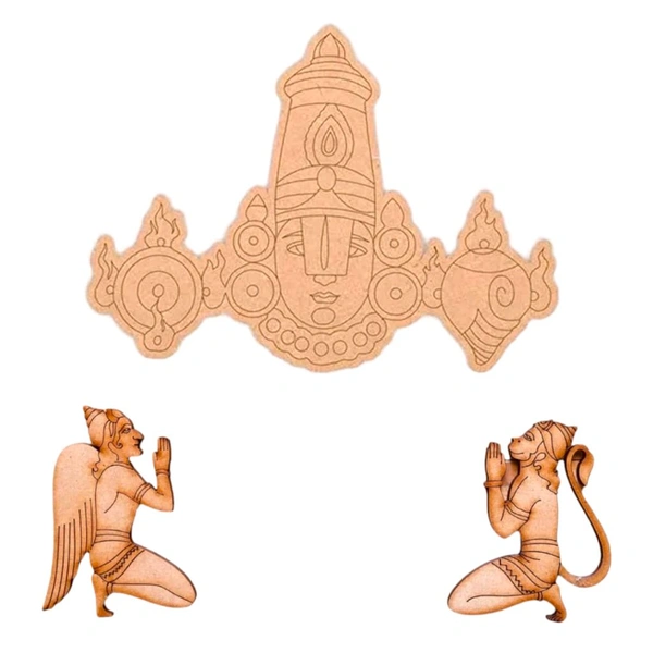 Premarked Balaji Hanuman Garudaveda Set