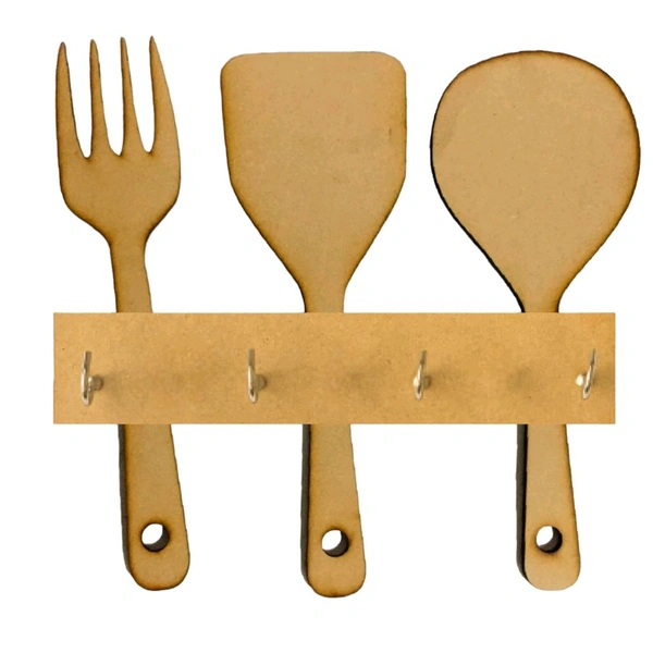 Spoon Fork Spatula Napkins / Key Holder 
