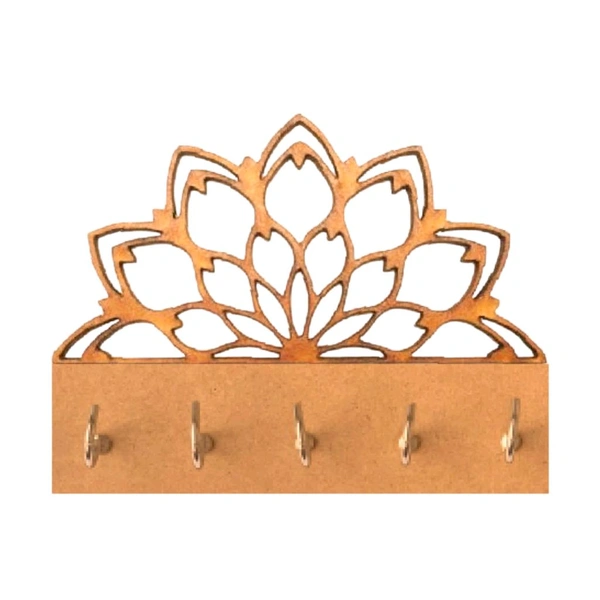 Half Mandala Key Holder