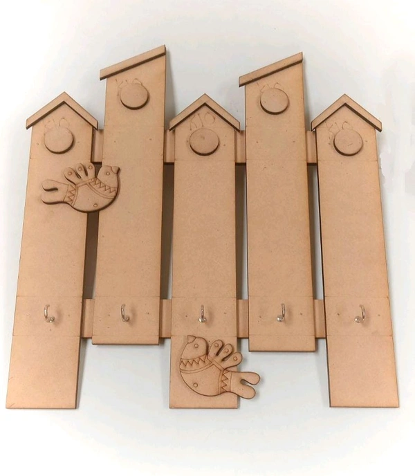 Bird Plank Keyholder 