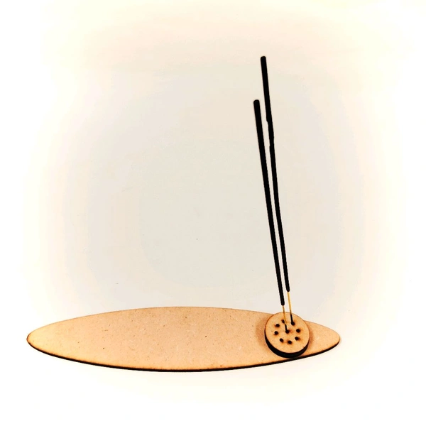Single Layer Oval Incense Stick Holder