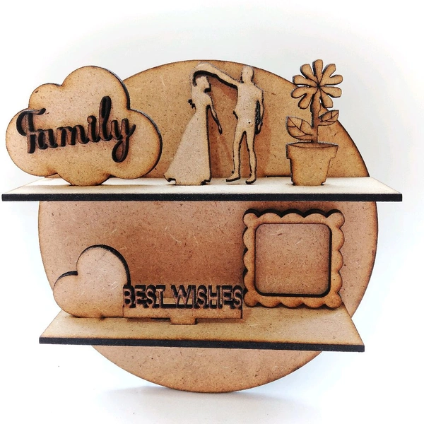 Miniature Shelf - Round - Best Moments Couple 