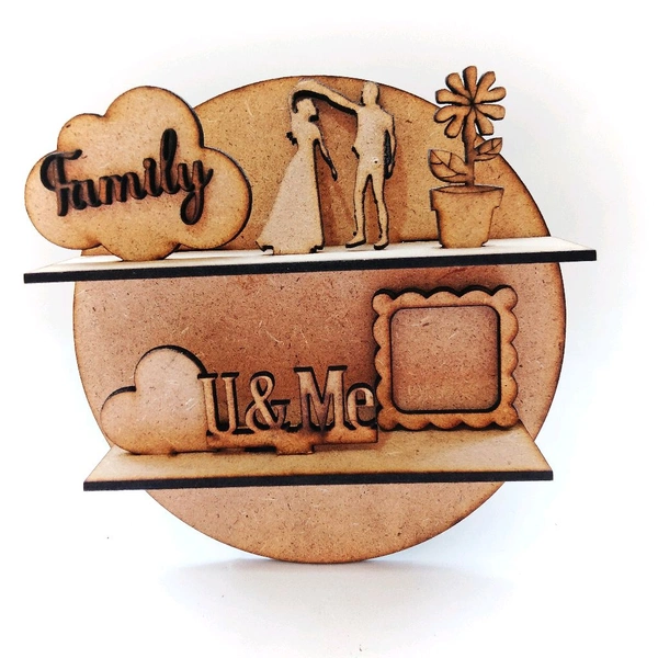 Miniature Shelf - Round - U & Me Couple 