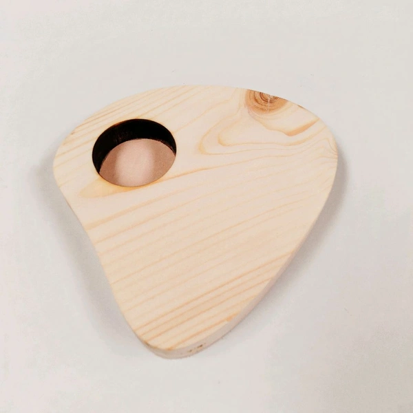 Pinewood Tea light holder - Geode