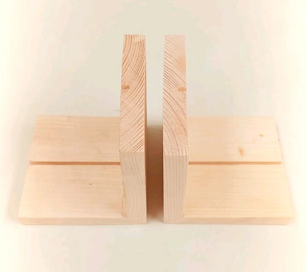 Wooden Bookends 