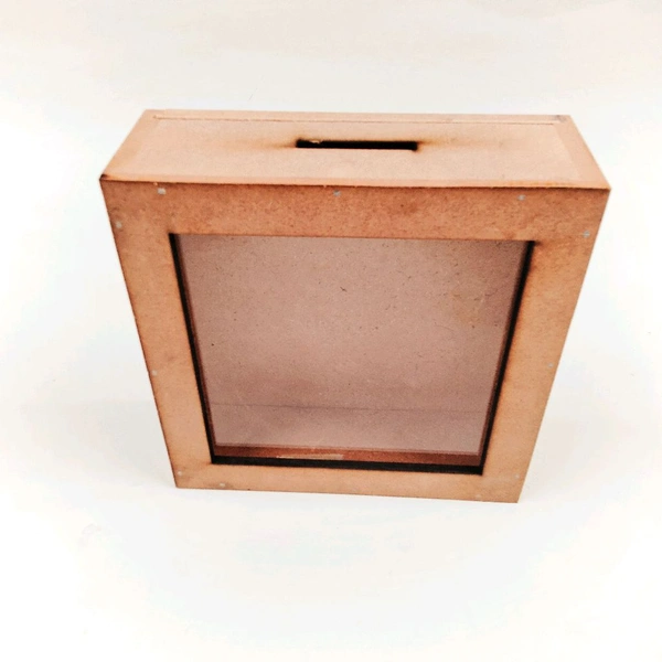 Piggy Bank With Acrylic Lid