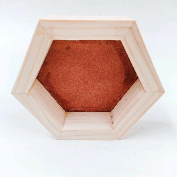 Miniature Wooden Doll Frames - Hexagon