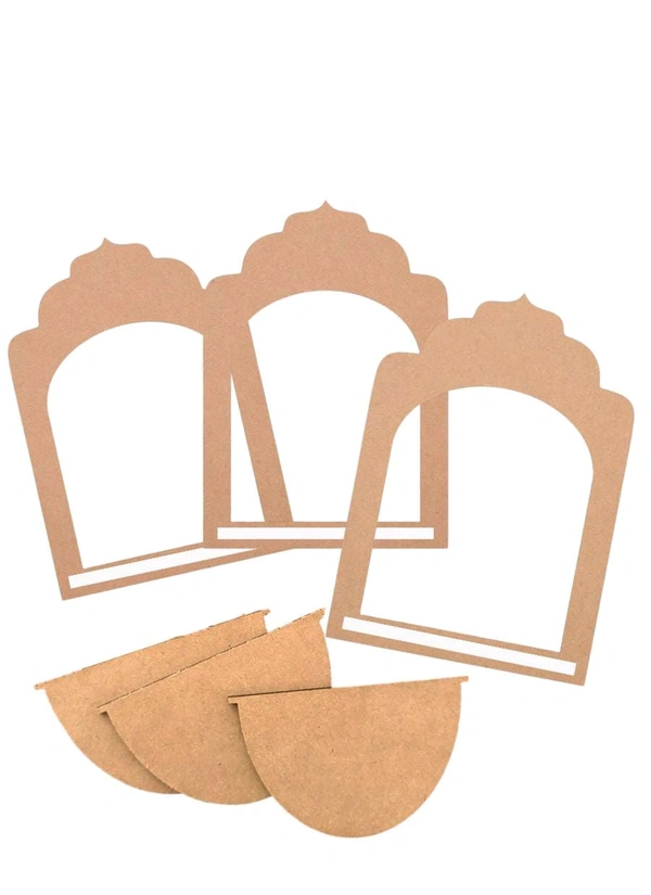 Mini Jharokha Diya Stand Wall Decor  - 2