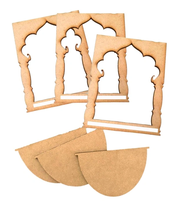 Mini Jharokha Diya Stand Wall Decor 5
