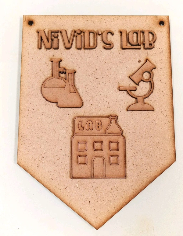 Kids Room Door Hanging Name Board 