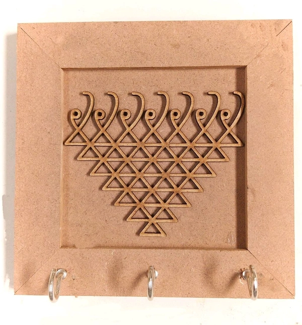 Key Holder With Saraswati Yantra
