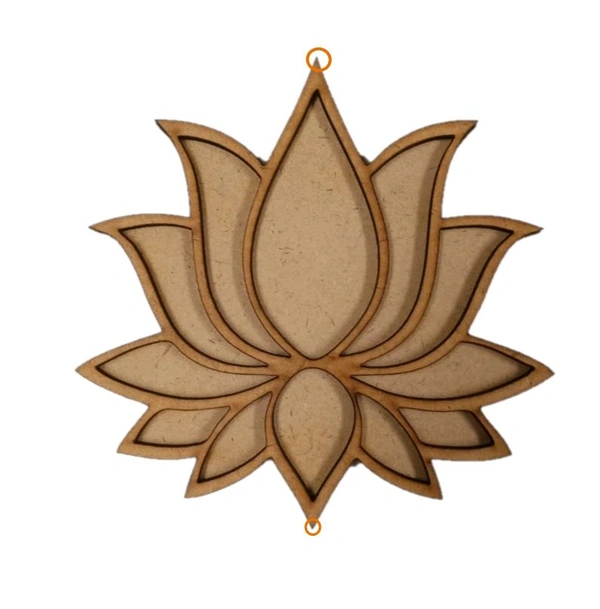 Lotus Rangoli Wall Hanging