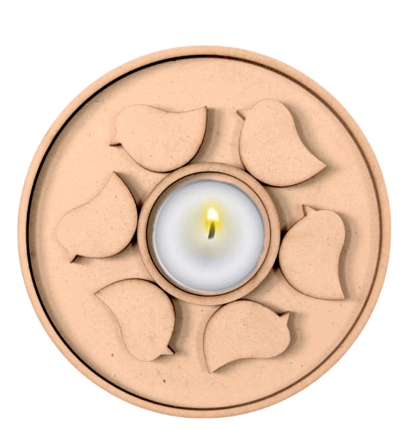 Layer Tea Light Candle Holder - Diya