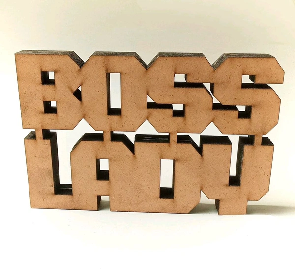 Table Top - Self Standing Quotes - Boss Lady