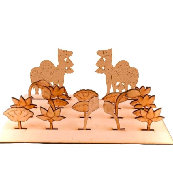Table Top - Camel And Lotus Decor 