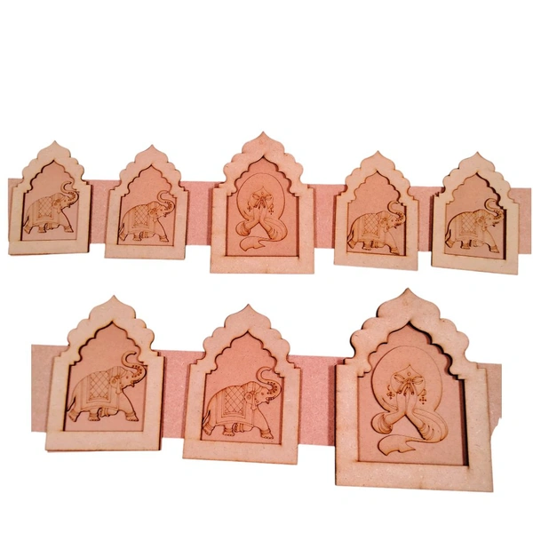 Jharokha Bandhanwar Door Hanging Ganesha - Toran 11