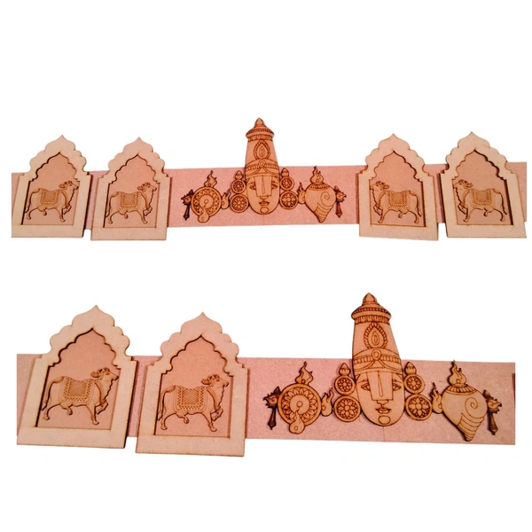 Jharokha Bandhanwar Door Hanging Balaji Cow- Toran 13