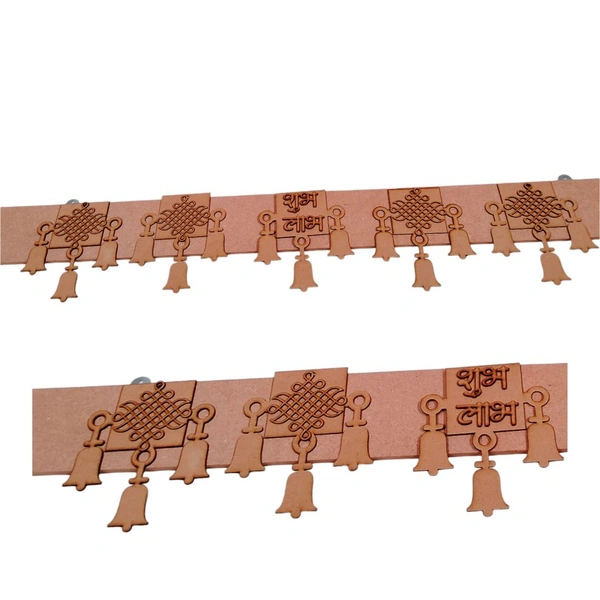 Bells & Kolam , Shub Labh Bandhanwar Door Hanging - Toran 17