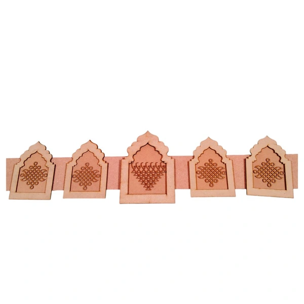 Jharokha & Kolam Bandhanwar Door Hanging  - Toran 23