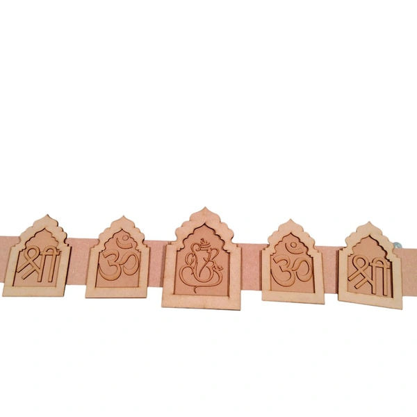 Jharokha Bandhanwar Door Hanging Ganesha Om Shree- Toran 26