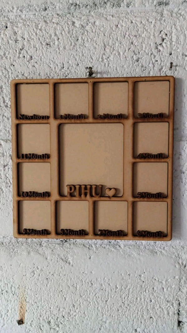 One Year Baby Photo Frame 