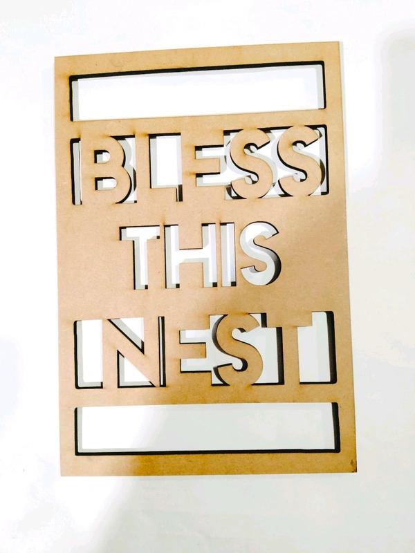 Bless This Nest Wall Decor