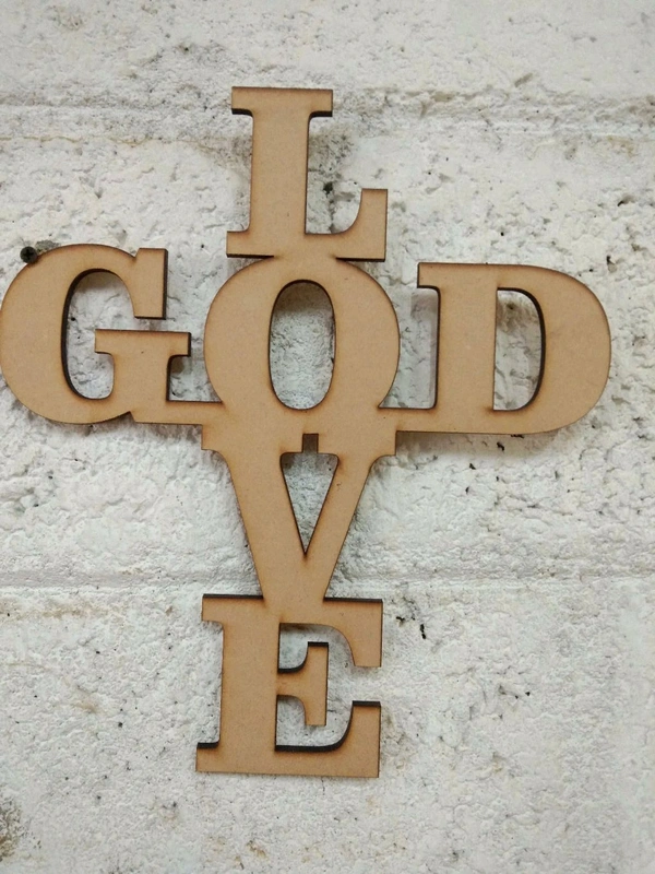 Love God Wall Decor / Christmas Decor