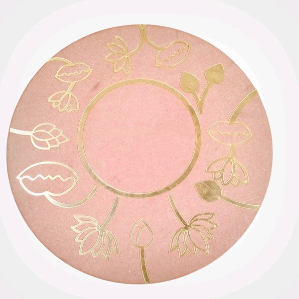 Pichwai Lotus Pond With Acrylic Flowers