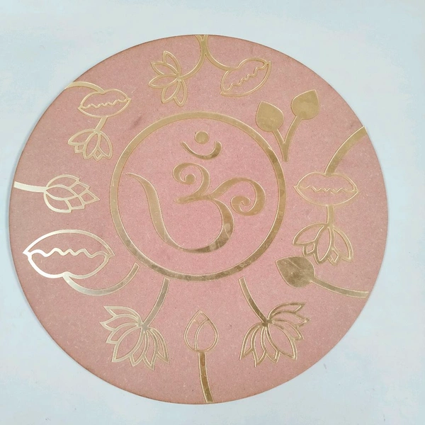 Pichwai Lotus Pond With Om