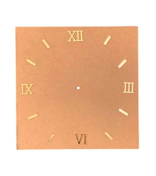Square Clock - Roman Numerals