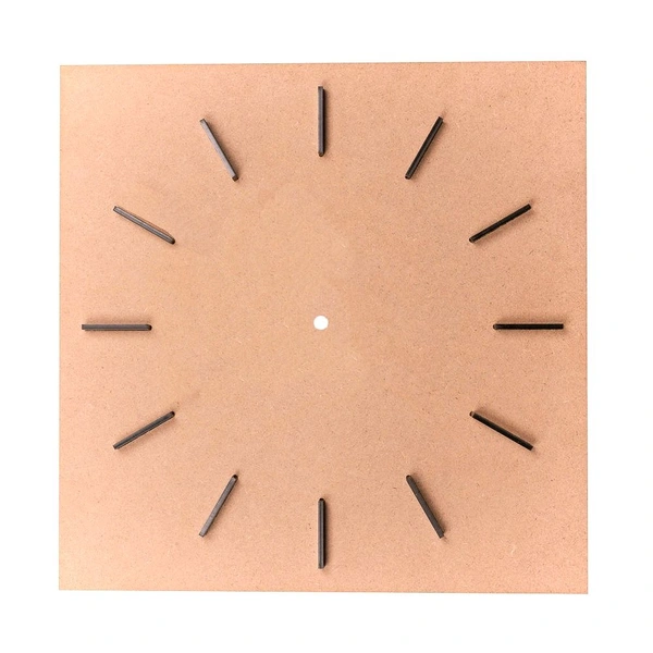 Square Clock Base With Sticks