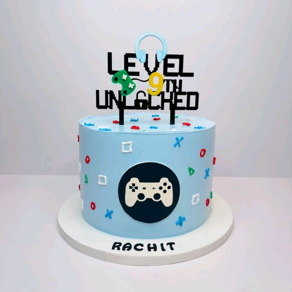 Birthday Cake Topper - Gamers