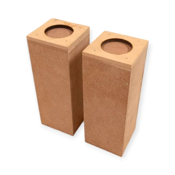 Pillar Candle holder - 2 pcs Set