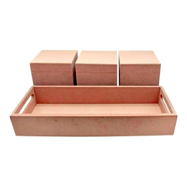 Dry Fruits Jar & Tay Set