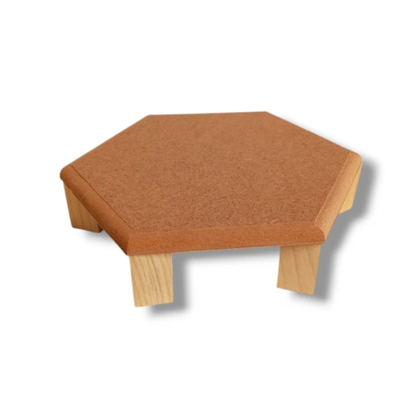 Hexagon Chowki - Squre Legs