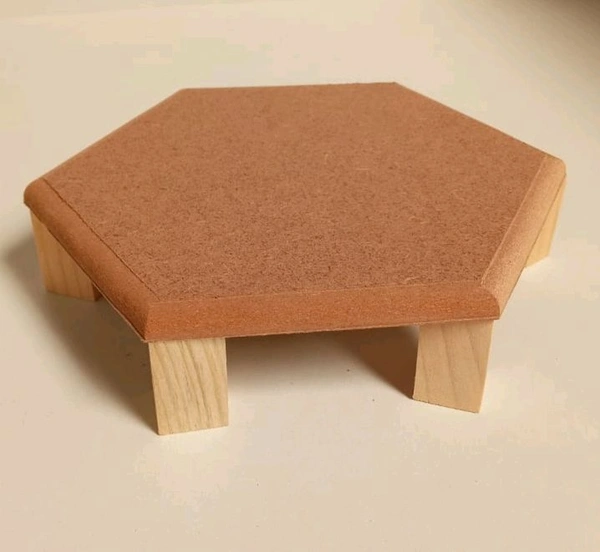 Hexagon Chowki - Squre Legs