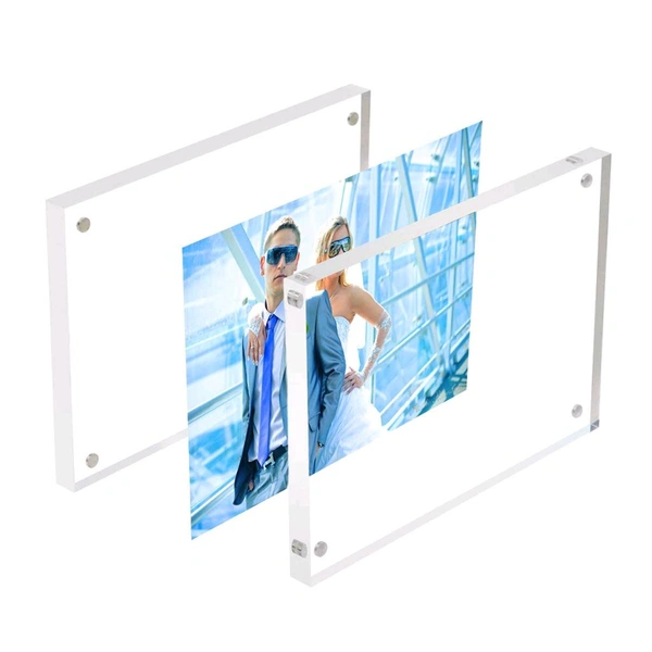 Acrylic Magnetic Fridge Magnet Double Side Display