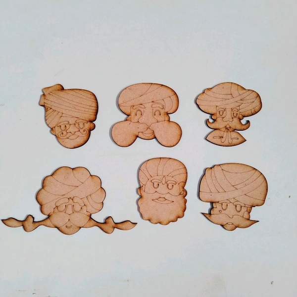 Rajasthani Turban Men - Pack Of 6