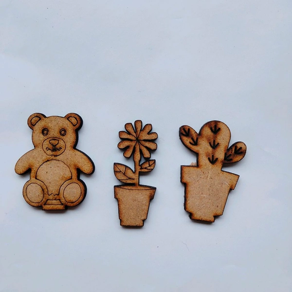 Miniature Teddy Bear Flower Pot Cactus 