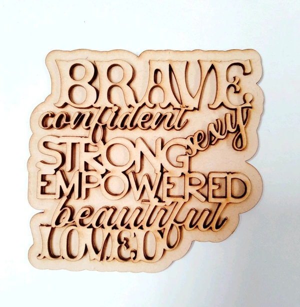 Fridge Magnet - Brave Confident Strong Women