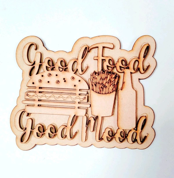 Fridge Magnet - Good Food Good Mood