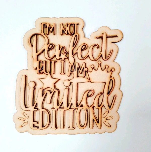 Fridge Magnet - I'm Not Perfect But I'm Limited Edition