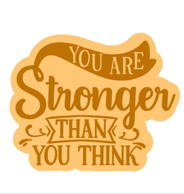 Fridge Magnet - Stronger Than You Think 