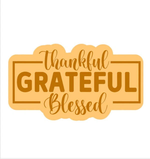 Fridge Magnet - Thankful Grateful Blessed