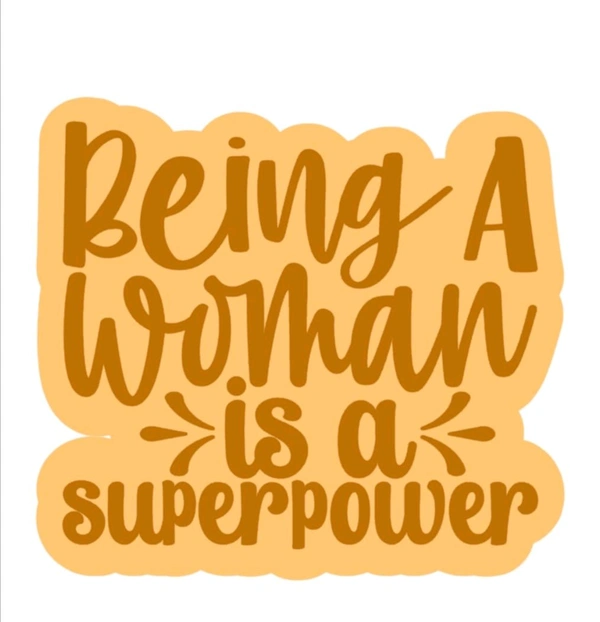 Fridge Magnet - Bring A Woman Is Superpower 
