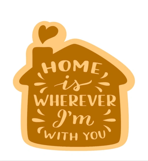 Fridge Magnet - Home Is Where 