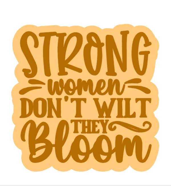 Fridge Magnet - Stronger Bloom