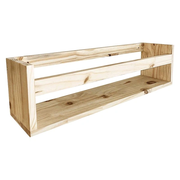 Pinewood Book Shelf / Wall Shelf 