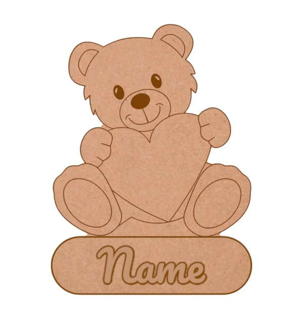 Teddy Bear Name Board / Wall Decor